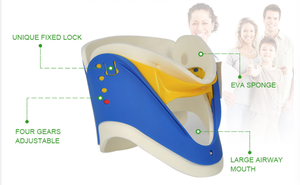 Collier cervical médical réglable Medresq pour la thérapie physique, immobilisation de la colonne cervicale, dispositif anti-étranglement - Product Image 6