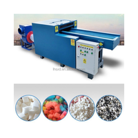 Machine de découpe de tissu déchiqueté/Machine de concassage de panneau d'éponge en caoutchouc et en plastique Granulateur de tampon de latex éponge Broyeur de tissu de fibre