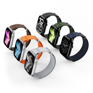 Correa de reloj portátil compatible con Apple iWatch, correa magnética de tela, correa universal para reloj inteligente Apple - Product Image 1