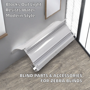 Accesorios para Persianas / Componentes para Persianas / Piezas para Persianas Verticales Zebra - Metálicas Horizontales Integradas Lisas - Product Image 2