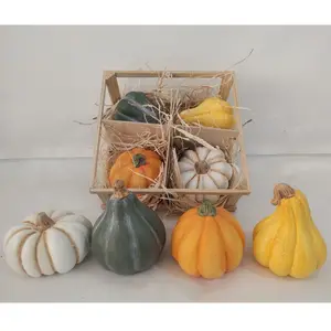 Decorações populares para o ar livre de abóboras do festival de colheita de outono de 2024