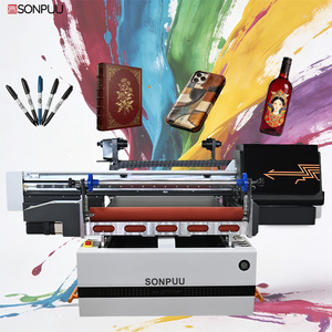 Impresora DTF 6090, Impresora de Inyección de Tinta UV, Impresora de Rollo a Rollo con Cuatro Cabezales de Impresión G6 para Metal, Acrílico, Madera, Vidrio, Cajas de Regalo, Bolígrafos - Product Image 3