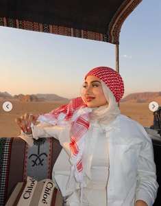 New <strong>Arafat</strong> Digital Mesh Square <strong>Scarf</strong> Polyester Headscarf Palestinian Keffiyeh Middle Eastern Breathable Muslim Shemagh - Product Image 2