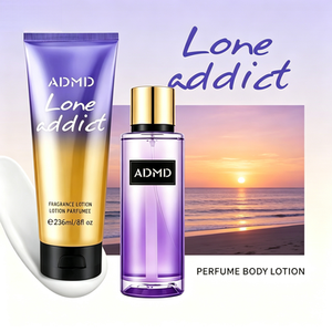 Set de Loción Corporal y Perfume ADMD Amber Romance/Lone Addict/<span class=keywords><strong>Bare</strong></span> <span class=keywords><strong>Vanilla</strong></span>, Kit de Cuidado Corporal con Aroma - Product Image 6