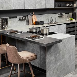 Gabinetes de Cocina Multifuncionales de Madera Maciza de Abedul de Diseño Moderno, Diseño de Gabinete Personalizado Gratuito, Muebles de Cocina de Alta Calidad - Product Image 3