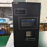Terminal de paiement POS de comptoir avec recycleur de billets (1000 billets) et recycleur de pièces (1200 pièces) sous Windows/Android