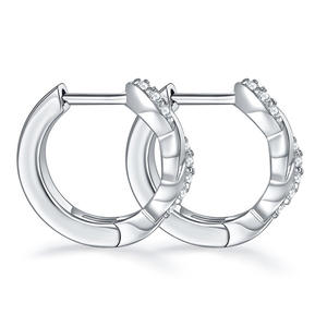 Pendientes de Joyería de Diseño de Lujo Rui Zun Statement 2024, con Polvo de Silicio y Plata Real, 1CT - Product Image 2