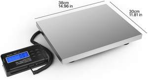 Neue Post waage Hoch leistungs elektronische Waage Boden bank Gewicht Gewerbliche Waage Digitale Plattform waage 660LB 300KG 200KG - Product Image 3