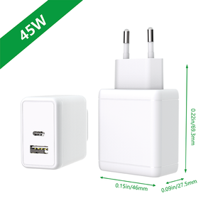 45W 61W 65W 87W 96W 100W Loại C PD nhanh tường sạc cung cấp điện Adapter cho Macbook Pro/không khí 9V 12V 15V 20V 3.25A 4.35a 4.7A 5A - Product Image 2