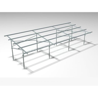 Europe Popular Solar Panel Support Stand Single Pipe Ground Mounting System Best Solar Panel Mounts System