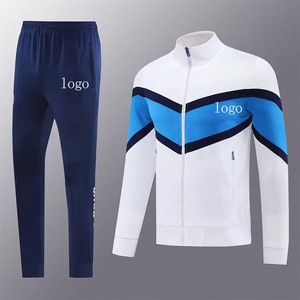 Conjunto de Chándal de Fútbol Personalizado de Calidad Tailandesa 2025-26, Chaqueta de Fútbol, Uniforme, Ropa Deportiva para Hombre al por Mayor - Product Image 3