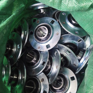 Unité de roulement à bride en fonte de 1 pouce d'alésage à 4 boulons de conception industrielle pour l'installation de vis de <span class=keywords><strong>volet</strong></span> <span class=keywords><strong>roulant</strong></span> de porte durable facile - Product Image 4