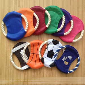 ของเล่นเชือกฝ้ายแบบอินเทอร์แอคทีฟสำหรับสุนัข ขายส่ง ทนทานต่อการกัด ลูกบอลฝึกสัตว์เลี้ยง ของเล่นสนุกๆ สำหรับสัตว์เลี้ยง - Product Image 4