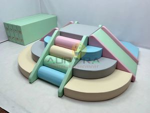 Precio de fábrica, equipo de juego suave para niños personalizado, coche suave blanco, parque infantil de interior suave con pozo de bolas para <span class=keywords><strong>alquiler</strong></span> - Product Image 6