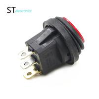 KCD5-102 ST Mini interrupteur à bascule rond 2P ON-OFF 220V 6-10A 10,000 Cycles