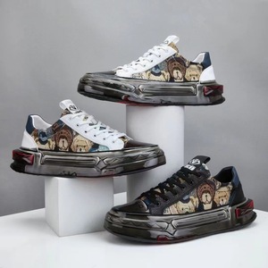 Nuevo estilo de zapatillas deportivas transpirables para baloncesto, zapatillas con diseño de malla para deportes al aire libre, zapatillas para hombre. - Product Image 5