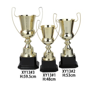 Offre Spéciale – Grand Trophée Doré en Métal, Coupe Personnalisée pour Vainqueurs, Médailles Sportives, Souvenir, Trophée de Football – Vente en Gros - Product Image 6