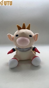 Pig Pikmin, grenouille rouge, homme fleur jaune, jouet en peluche, escargot, grenouille, poupée en peluche, poupée-F - Product Image 5
