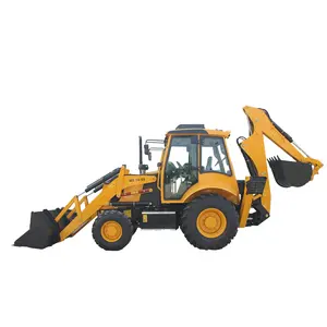 Kattier Wheel Backhoe Loader WZ 30-25 Giá Rẻ-Backhoe-Loader Mục Đích Xây Dựng Trái Đất-Di Chuyển Máy Móc