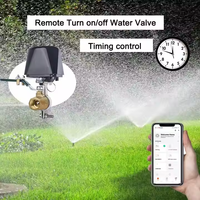Contrôleur intelligent Wi-Fi Tuya/Wale/OEM pour vanne d'eau/gaz, compatible Tuya, prend en charge le contrôle de la minuterie et la liaison avec d'autres appareils intelligents
