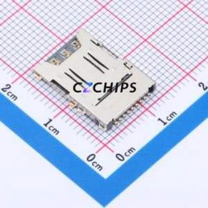 M6102-01 SIM Card Connector SMD Connector ( Operating Temperature: ) - Product Image 1