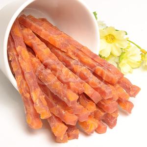 공장 도매 오리 및 고구마 스틱 애완 동물 건조 식품 개 씹는 건강 치료 애완 동물 치료 치과 씹는 개 간식 고기 애완 동물 - Product Image 2