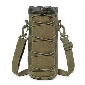 Free Sample Tactical <b>Water</b> <b>Bottle</b> Holder Hydration Carrier Kettle Pouch with <b>Strap</b> Travel Gym Fitness <b>Bottle</b> Sleeve - Product Image 1