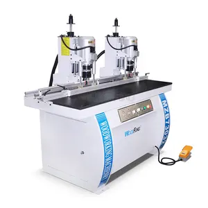 Woodworking two heads automatic drilling hinge boring Machine