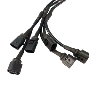 Bộ dây dẫn điện ô tô tùy chỉnh chất lượng cao với lớp bảo vệ ống gợn sóng và nhiều đầu nối - Product Image 4