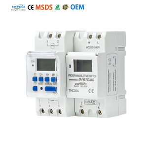 สวิตช์ตั้งเวลาแบบราง Din รุ่น <span class=keywords><strong>THC</strong></span>-30 KY ราคาโรงงาน OEM ไมโครคอมพิวเตอร์ 110V 24V รีเลย์ดิจิตอลตั้งโปรแกรมรายสัปดาห์/รายวัน 220V 30A <span class=keywords><strong>15A</strong></span> - Product Image 4