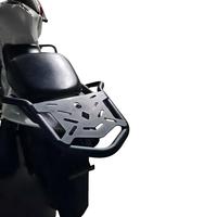 Compatible avec Suzuki GW250A version standard, étagère arrière de moto en acier carbone noir renforcé, accessoires