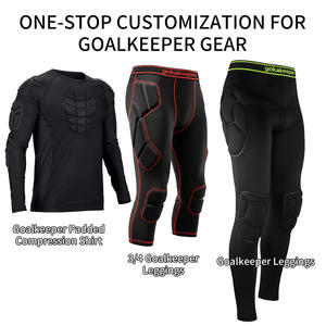 <span class=keywords><strong>Pantaloncini</strong></span> Imbottiti Personalizzati per Portiere, Strato Base Protettivo a Compressione, <span class=keywords><strong>Pantaloncini</strong></span> da <span class=keywords><strong>Calcio</strong></span> per Uomo e <span class=keywords><strong>Donna</strong></span> - Product Image 5