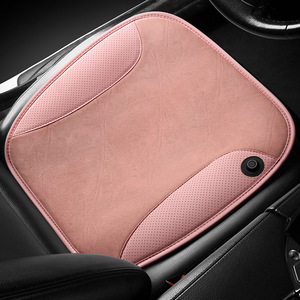 Laiben <b>Car</b> Heated Seat <b>Cushion</b> Full Set Universal Plush Front Heating Pad USB Style Winter Fleece Lined - Product Image 3