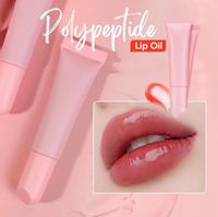 Huile à Lèvres Teintée Hydratante et Repulpante au Polypeptide Liquide Bio Végétalien Marque Blanche