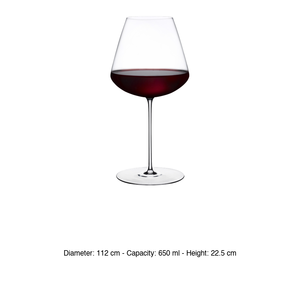 Copa de Vino Tinto Vertigo Stem Zero, 65 cl, Cristalino, Altura 22.5 cm, Diámetro 11.2 cm, Color Nude - Product Image 3