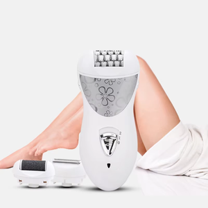 Épilateur Électrique Rechargeable 3-en-1 pour Femme : Tondeuse Bikini, Sourcils, Bras, Jambes, Aisselles et Zones Pubiennes – Épilation Indolore - Product Image 5