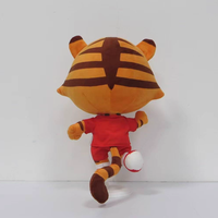 UYEAH OEM Peluche Tigre Cartoon Personnalisée Brodé de Haute Qualité en Coton PP Doux Unisexe pour Cadeaux