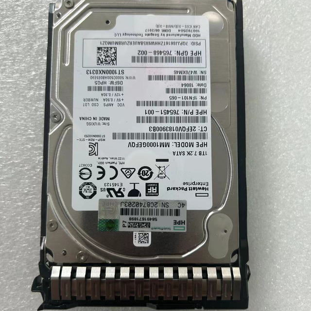 G8 G9 G10 6G 7.2K 2.5in SATA Server Hard Disk HDD 1TB Hard Drive 765453-B21 765868-001