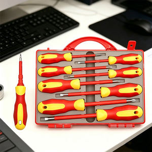 Factory Price Insulated <b>Screwdriver</b> Kit 8in1 <b>Multi</b> <b>Bit</b> Tools Durable Plastic Handle for Electrical Work - Product Image 5