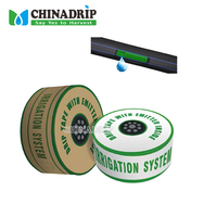 Système d'irrigation goutte à goutte 100% Matière première DN 16mm 22mm Ruban goutte à goutte intérieur plat Ruban d'irrigation goutte à goutte sous la surface pour les cultures en rangée