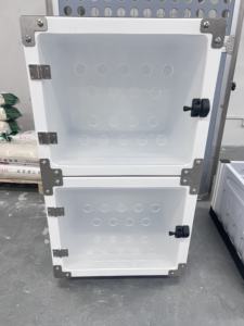 Fiberglas kafes İşlevli toptan profesyonel Pet kedi dostu yavru gato Kot Katze ekran kafes veteriner oksijen kafes - Product Image 5