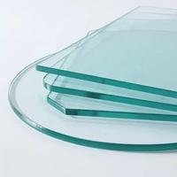 Lámina de Vidrio Templado de Seguridad Transparente Personalizada de 4 mm, 5 mm, 6 mm, 8 mm, 10 mm, 19 mm, Panel de Vidrio Reforzado para Ventanas y Puertas Arquitectónicas