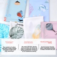 Tissu brocart imprimé 1,6/2 m de large, résistant à l'abrasion, lourd, pour literie, pyjamas et vêtements d'intérieur pour garçons