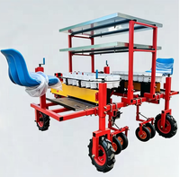 Transplanteuse automatique d'oignons à 2 rangs pour tracteur, machine à repiquer les oignons, Philippines