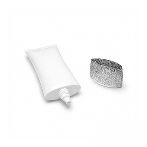 Tubo Exprimible de Plástico Blanco para Cosméticos con Tapa de Rosca para Productos de Belleza, Crema BB, Protector Solar - Product Image 3
