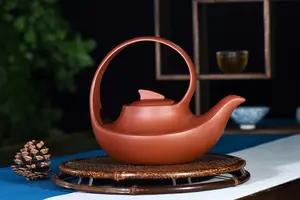 460ml Yixing बैंगनी मिट्टी चाय का सेट Qu-चायदानी कुंग फू चाय का सेट पुराने बैंगनी मिट्टी के बर्तन बैंगनी रेत चाय के बर्तन