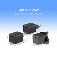 Nouveau prix bas, chargeur mural électrique de type C à charge rapide PD 25W d'origine avec multiprise certifiée CE pour 12 13 14 Pro Max