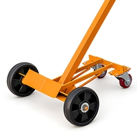Manutacteur de fûts d'huile hydraulique orange en acier allié pour entrepôt