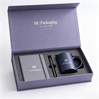 Scatola Regalo per Dipendenti con Design Magnetico Pieghevole, Packaging Personalizzato con Logo per Kit di Benvenuto Aziendali e Progetti di Regali in Massa