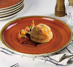 Services à vaisselle modernes et écologiques en porcelaine peinte à la main pour la cuisine, les mariages, les restaurants et les fêtes - Product Image 6